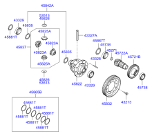 TRANSAXLE GEAR - AUTOMATIC