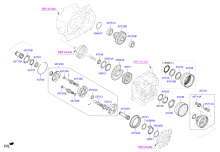 TRANSAXLE GEAR - AUTOMATIC