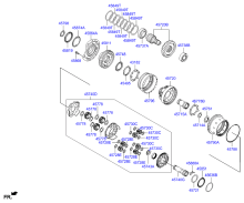 TRANSAXLE GEAR - AUTOMATIC