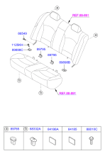 HARDWARE - SEAT