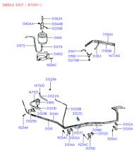 FUEL FEED PIPE