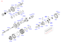 TRANSAXLE GEAR - AUTOMATIC