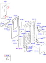 REAR DOOR TRIM (EMERGENCY)