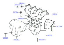 EXHAUST MANIFOLD (G4DJ)