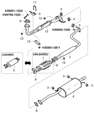 MUFFLER & EXHAUST PIPE