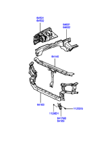 FENDER APRON & RAD SUPPORT PANEL