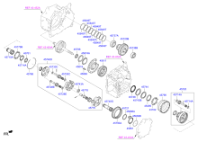 TRANSAXLE GEAR - AUTOMATIC