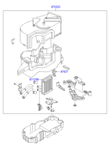 REAR HEATER & AIRCON-HEATER UNIT