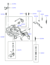 AIR HORN COMPLETE - CARBURETOR