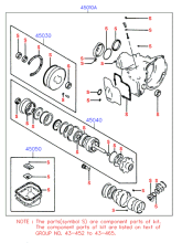 TRANSAXLE GASKET KIT - AUTOMATIC