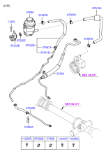 Трубопровод усилителя рулевого управления