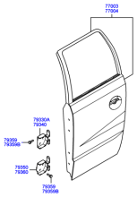 PANEL - REAR DOOR