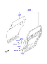 PANEL - REAR DOOR