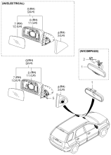 MIRROR-OUTSIDE REAR VIEW