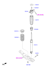 REAR SPRING & STRUT