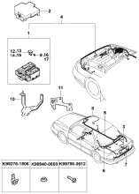 WIRING HARNESS - FRONT & REAR