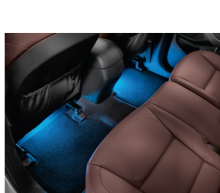 LED FOOTWELL ILLUMINATION, BLUE, SECOND ROW