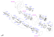 TRANSAXLE GEAR - AUTOMATIC