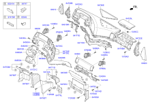 INSTRUMENT PANEL & RELATED PARTS