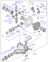 REAR AXLE, DIFFERENTIAL