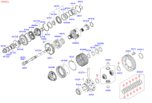 TRANSAXLE GEAR - AUTOMATIC