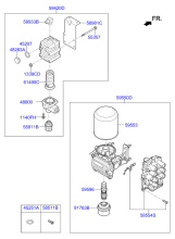 AIR TANK & MOUNTING BRACKET