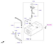 FUEL TANK & MOUNTINGS