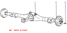 AXLE ASSY - REAR