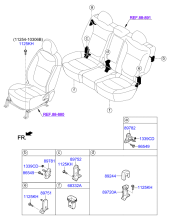 HARDWARE - SEAT