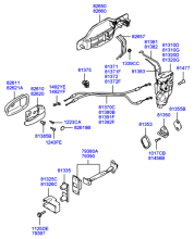 LOCKING - FRONT DOOR