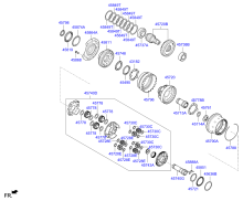 TRANSAXLE GEAR - AUTOMATIC