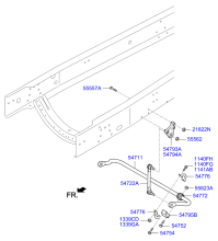 FRONT STABILIZER & MOUNTINGS