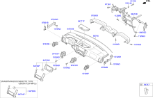 INSTRUMENT PANEL & RELATED PARTS