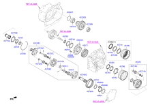 TRANSAXLE GEAR - AUTOMATIC