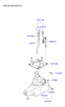 MANUAL TRANSMISSION GEAR SHIFT SYSTEM