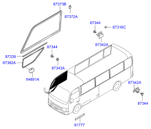 SIDE GLASS (FIXED TYPE)