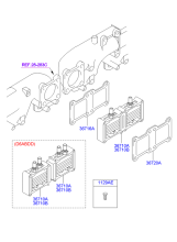 INTAKE AIR HEATER (D6HA)