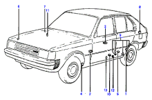 BODY ATTACHING PARTS