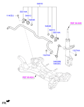 FRONT SUSPENSION CONTROL ARM