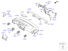 INSTRUMENT PANEL & RELATED PARTS