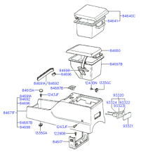 CONSOLE - REAR