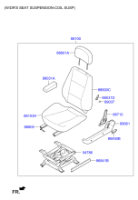 FRONT DRIVER SEAT