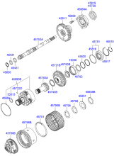 TRANSAXLE GEAR - AUTOMATIC