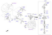 GEAR SHIFT CONTROL - MANUAL