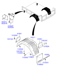 REAR FENDER (DUMP & MIXER)