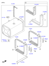 FUEL TANK & MOUNTINGS