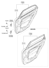 PANEL - REAR DOOR