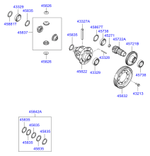 TRANSAXLE GEAR - AUTOMATIC