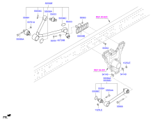 REAR ROD & MOUNTINGS