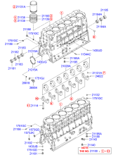 CYLINDER BLOCK (D6CA*)